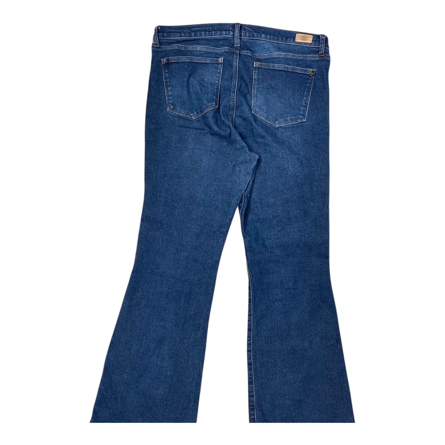 Jeans Cropped By Express In Blue Denim, Size:10