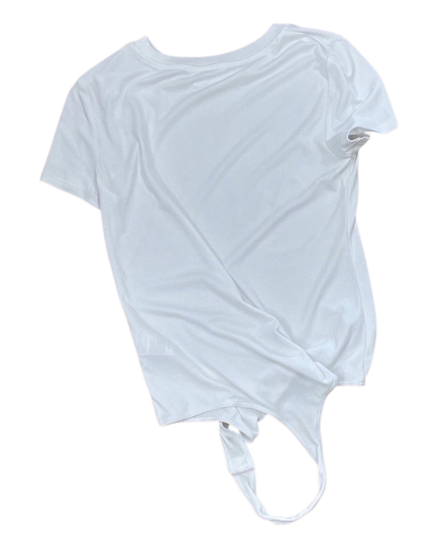 Bodysuit By Elodie In White, Size:L
