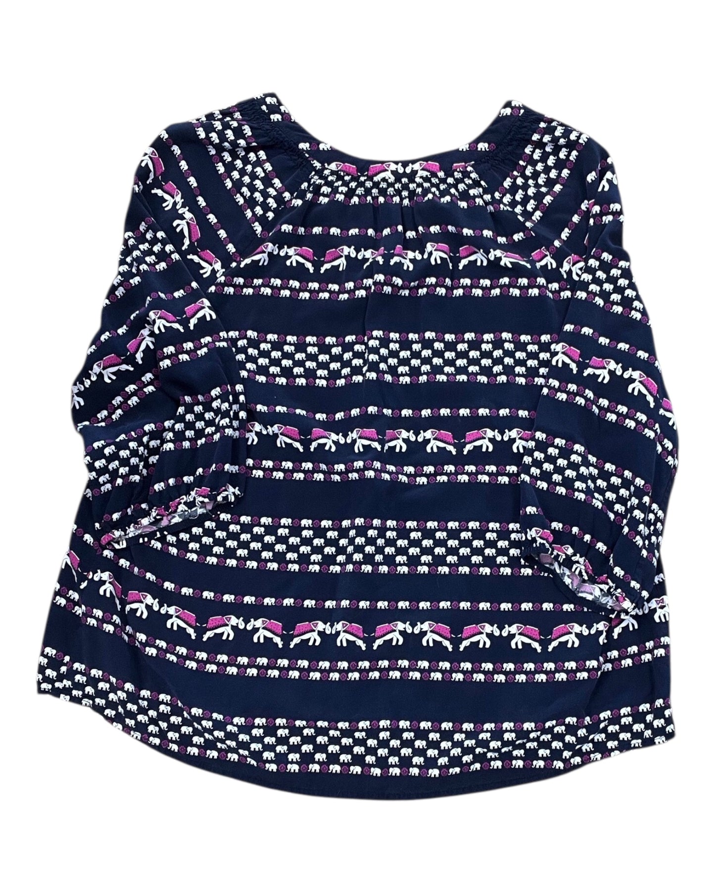 Top Ls By Crown And Ivy In Blue & Pink, Size:Xl