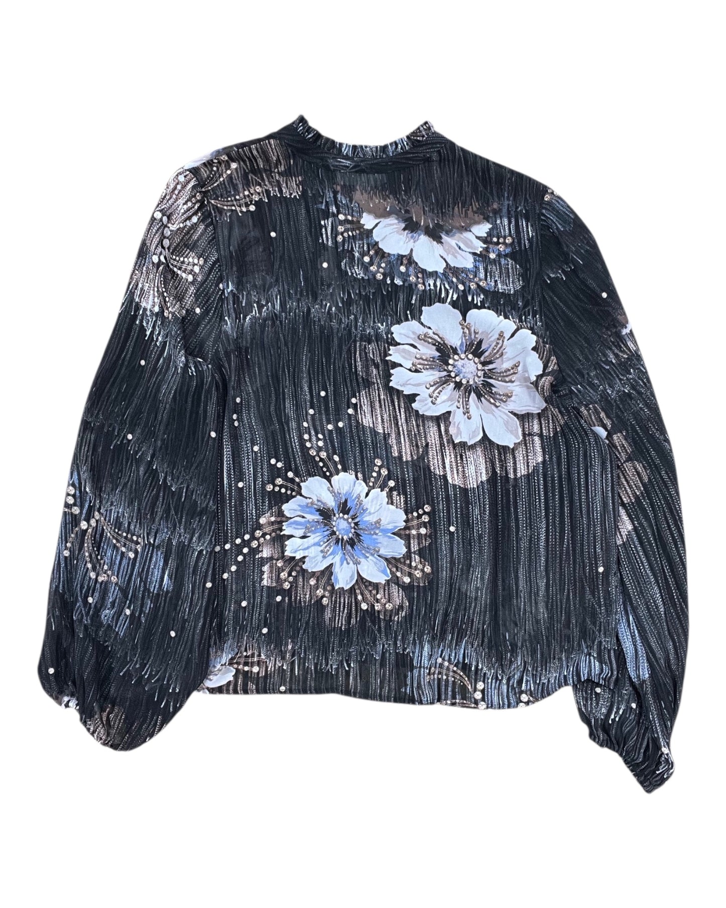 Top Ls By Ryegrass In Black & Cream, Size:L