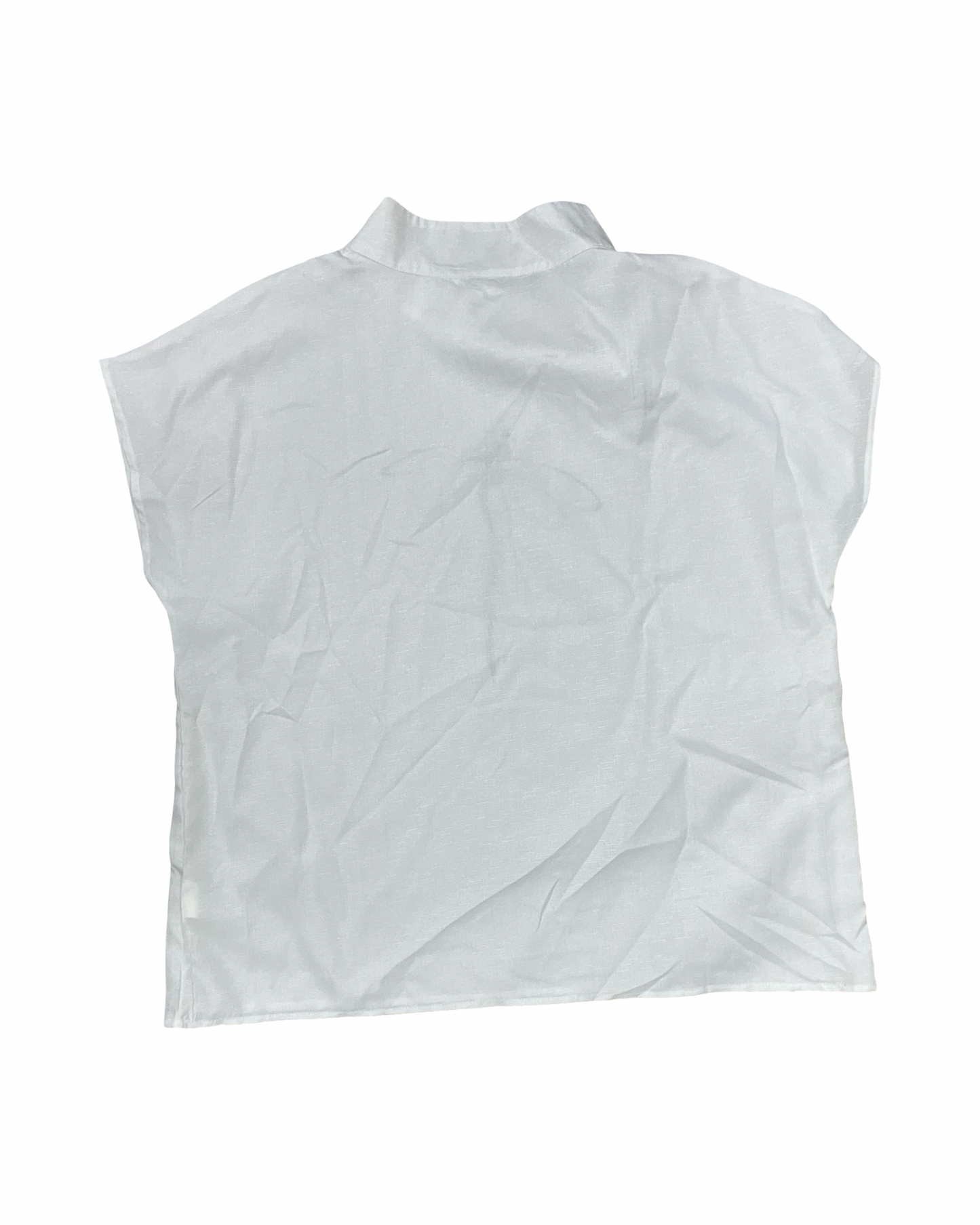 Top Sleeveless By Clothes Mentor In White, Size:Xl