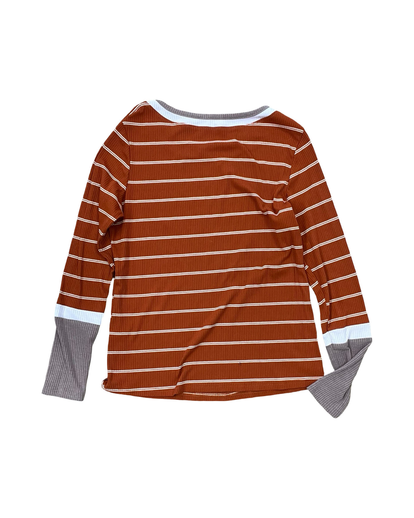 Top Ls By Clothes Mentor In Orange, Size:M