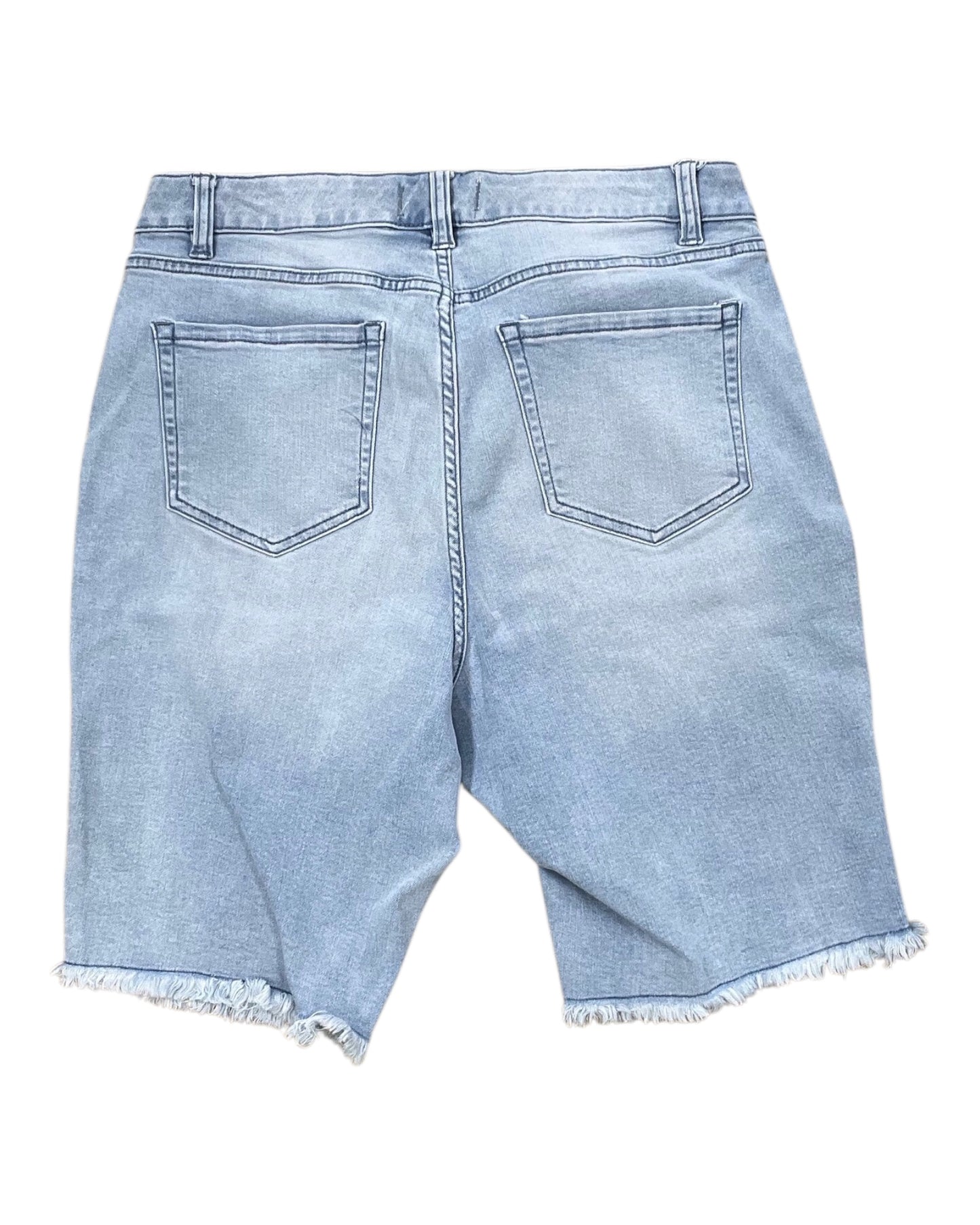 Shorts By Lane Bryant In Blue Denim, Size:14