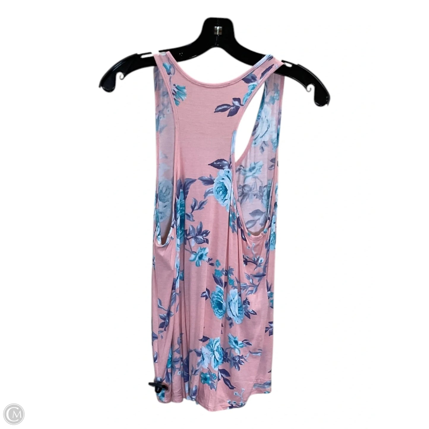 Tank Top By Clothes Mentor In Blue & Pink, Size: L