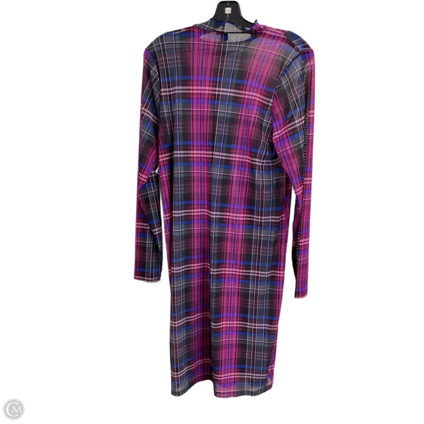 Dress Casual Midi By Torrid In Plaid Pattern, Size: M