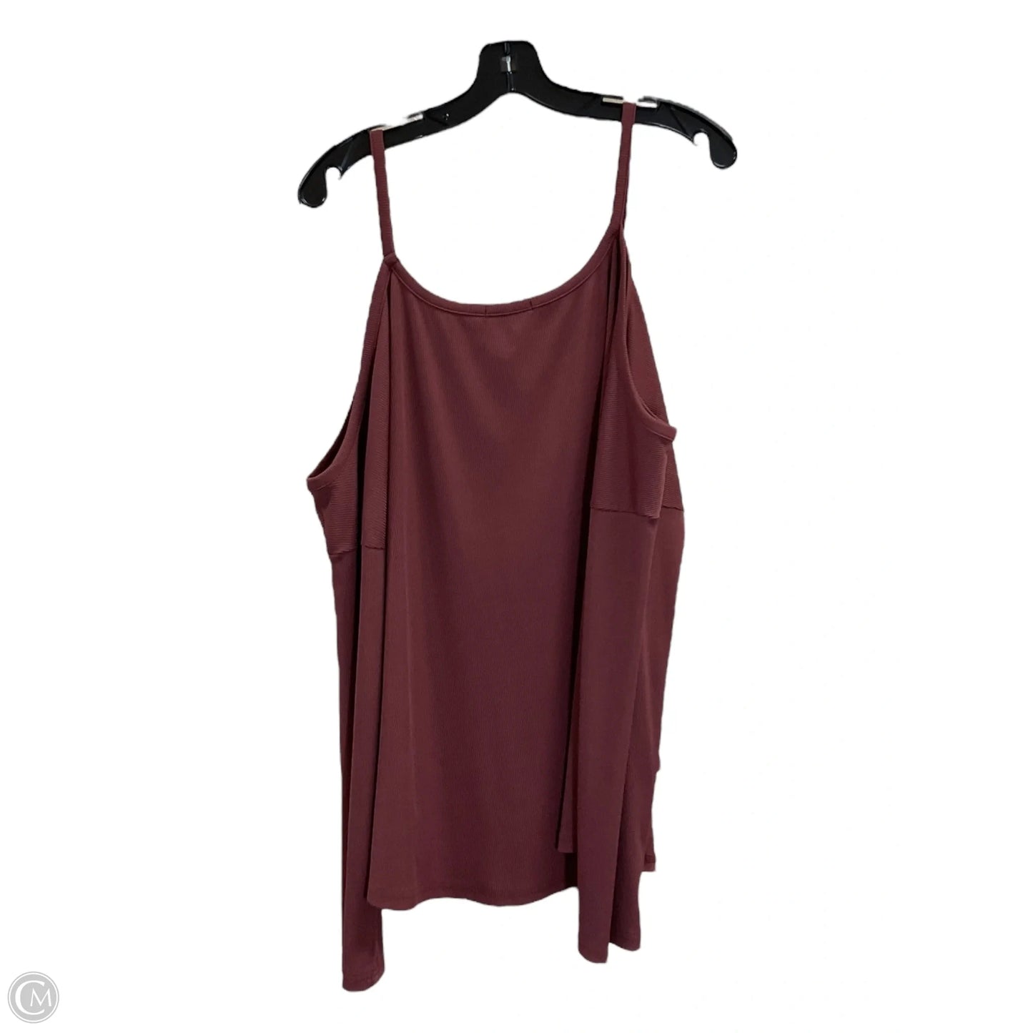 Top Long Sleeve By Shein In Brown, Size: 3x