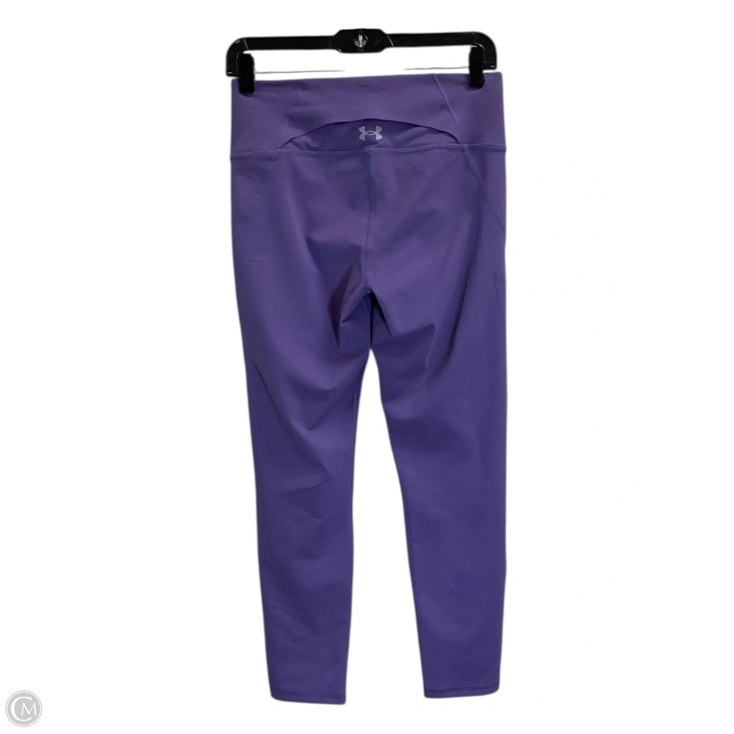 Athletic Leggings By Under Armour In Purple, Size: M