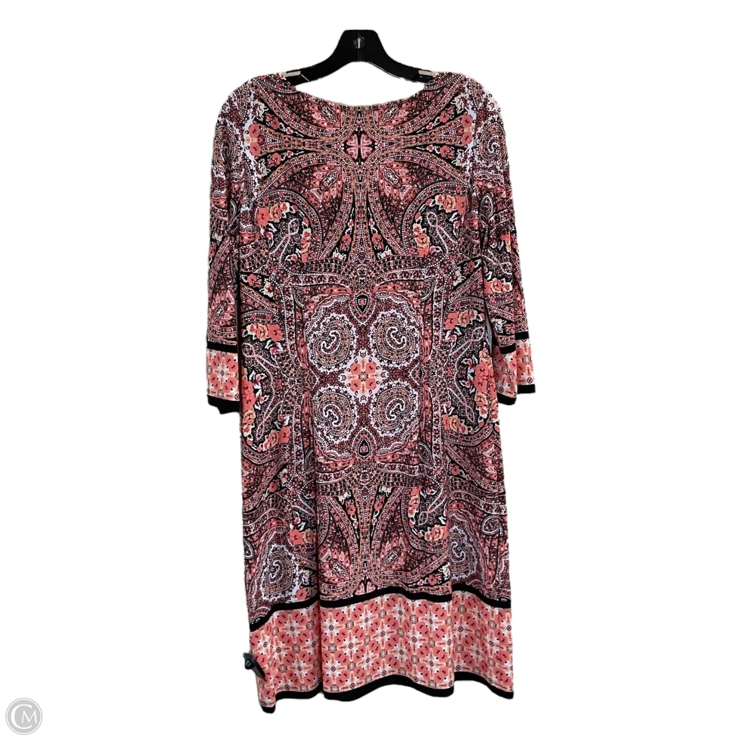 Dress Work By London Times In Orange, Size: M
