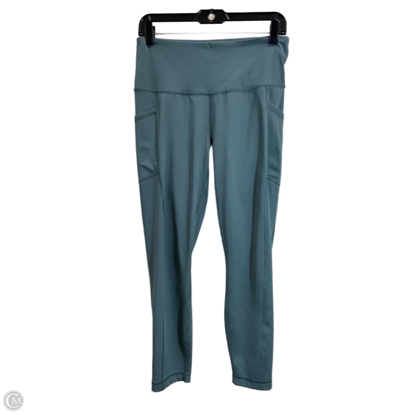 Athletic Leggings By 90 Degrees By Reflex In Green, Size: L
