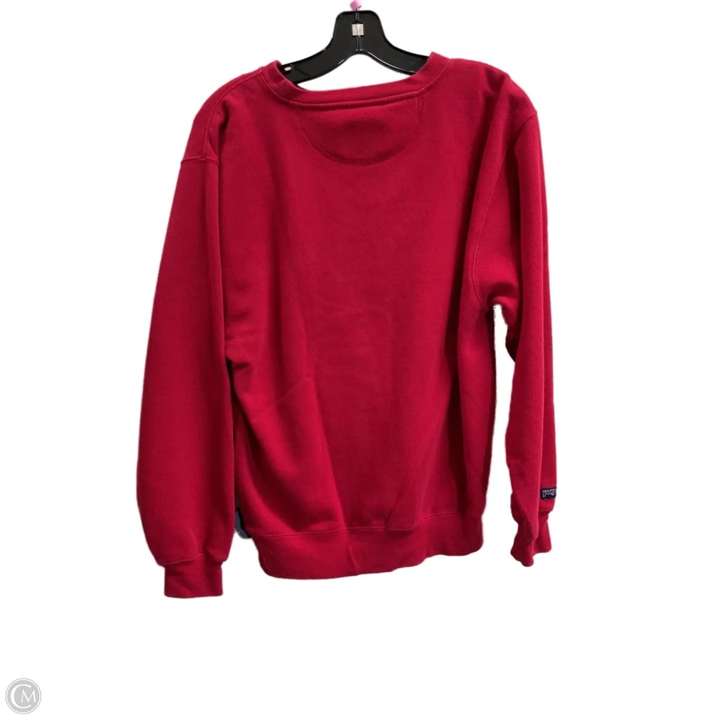 Sweatshirt Crewneck By Clothes Mentor In Red, Size: S
