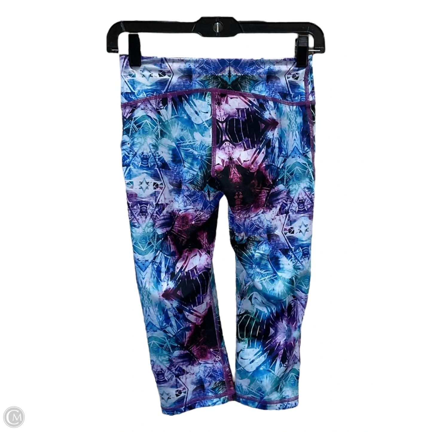 Athletic Leggings Capris By Zella In Multi-colored, Size: Xs