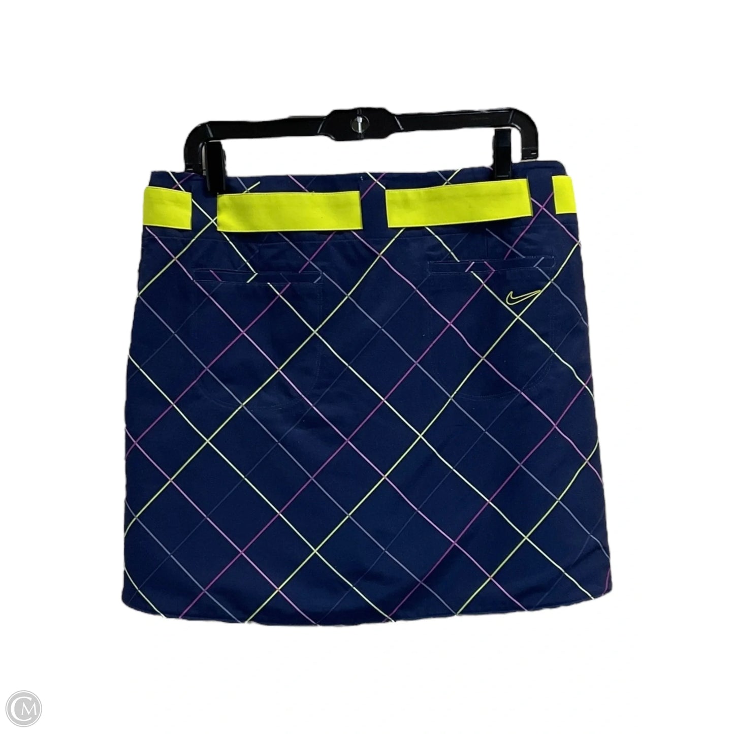 Athletic Skort By Nike In Navy, Size: M