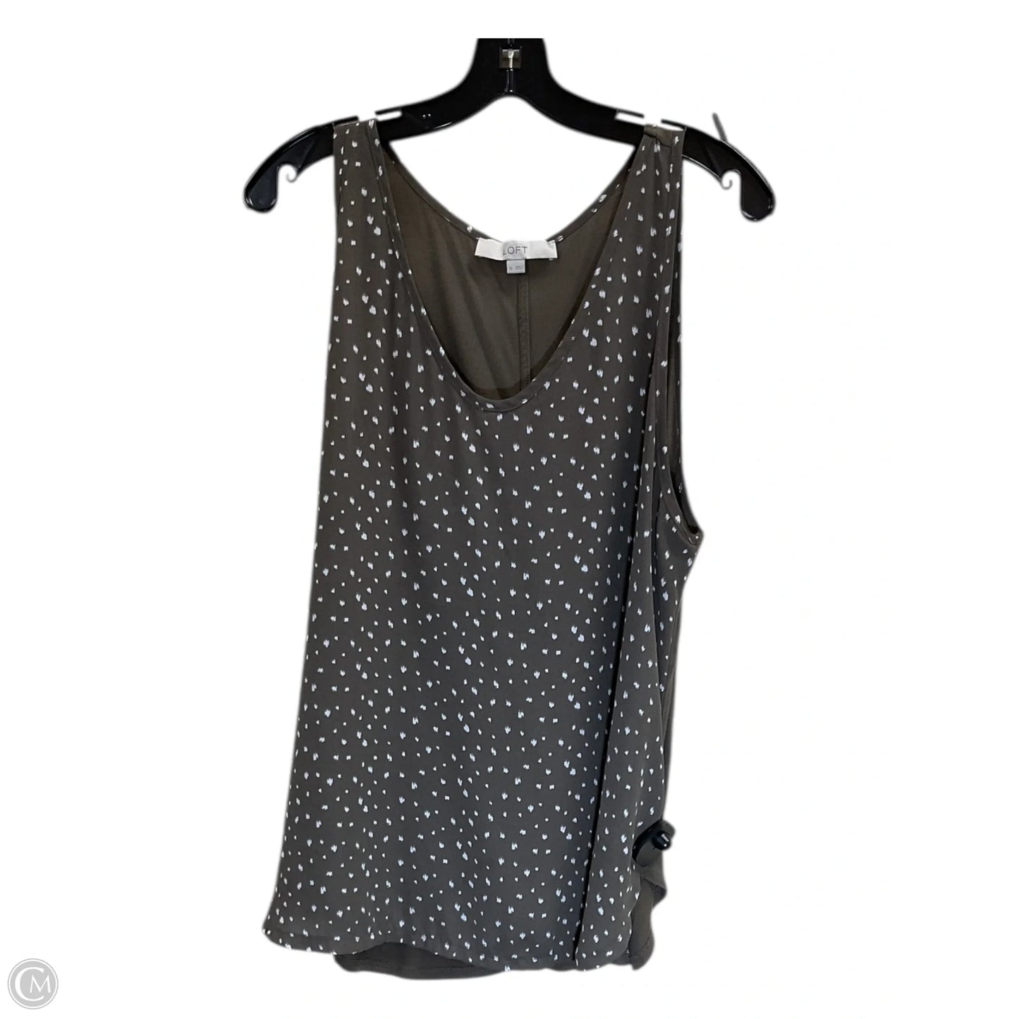 Top Sleeveless By Loft In Brown, Size: Xl
