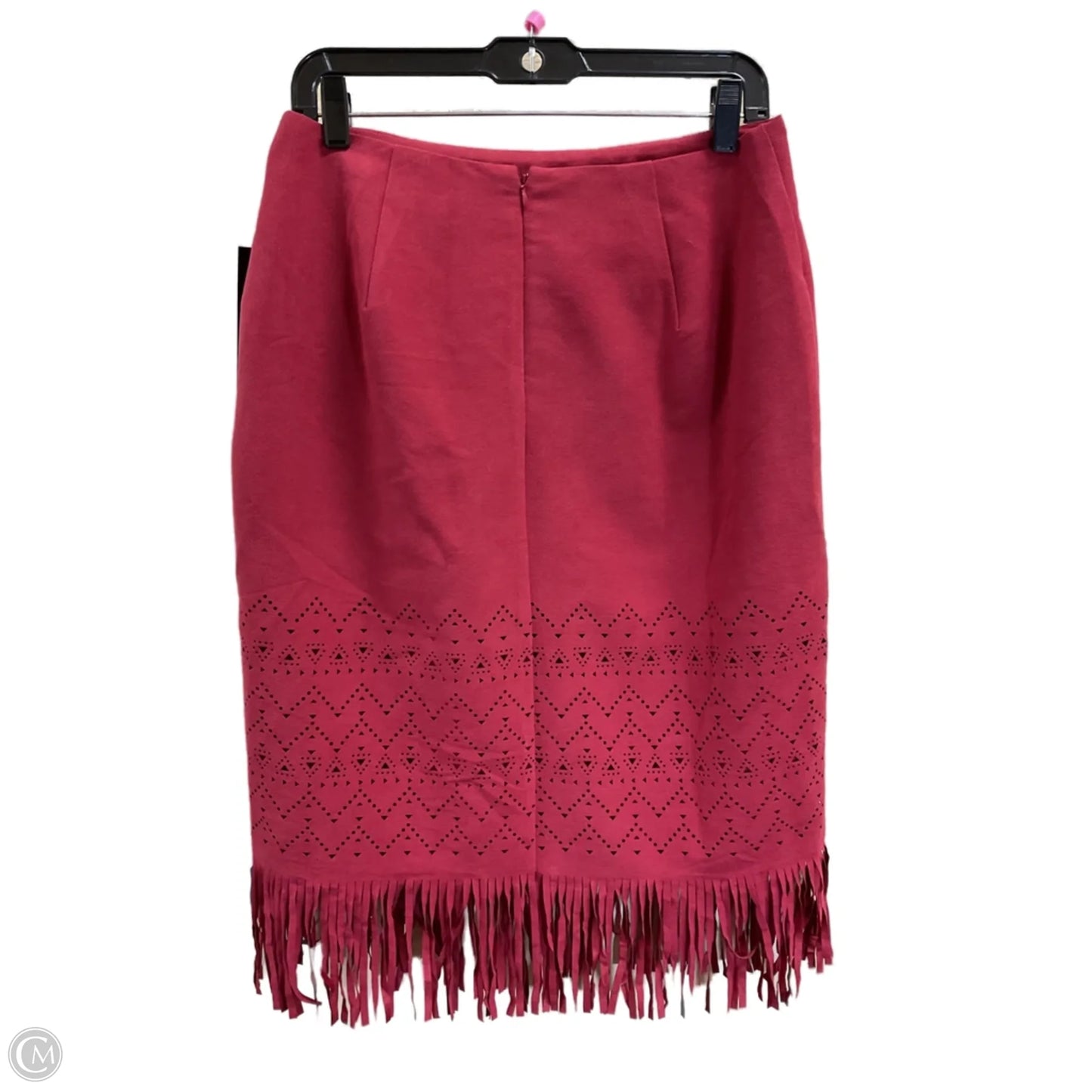 Skirt Midi By Clothes Mentor In Red, Size: M