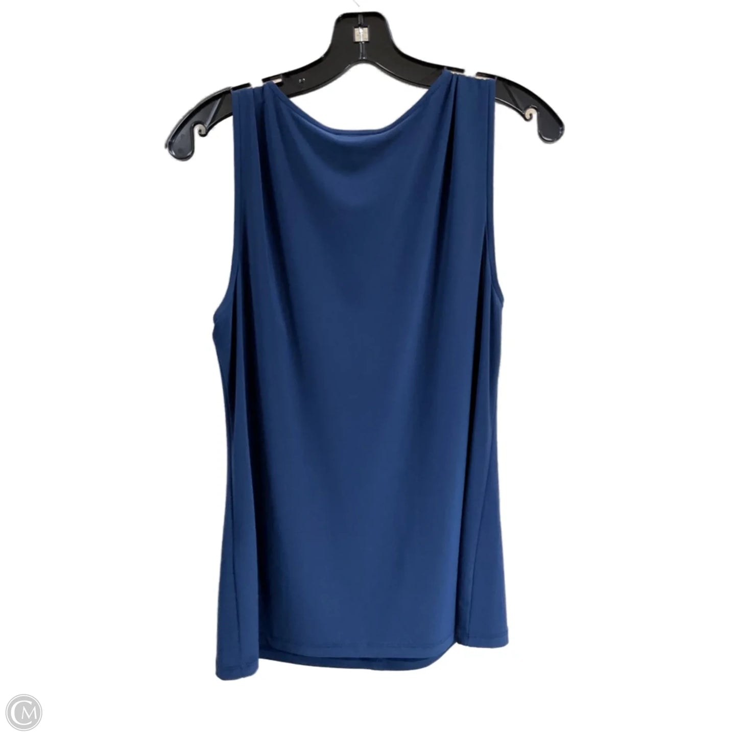 Top Sleeveless By Dkny In Navy, Size: M