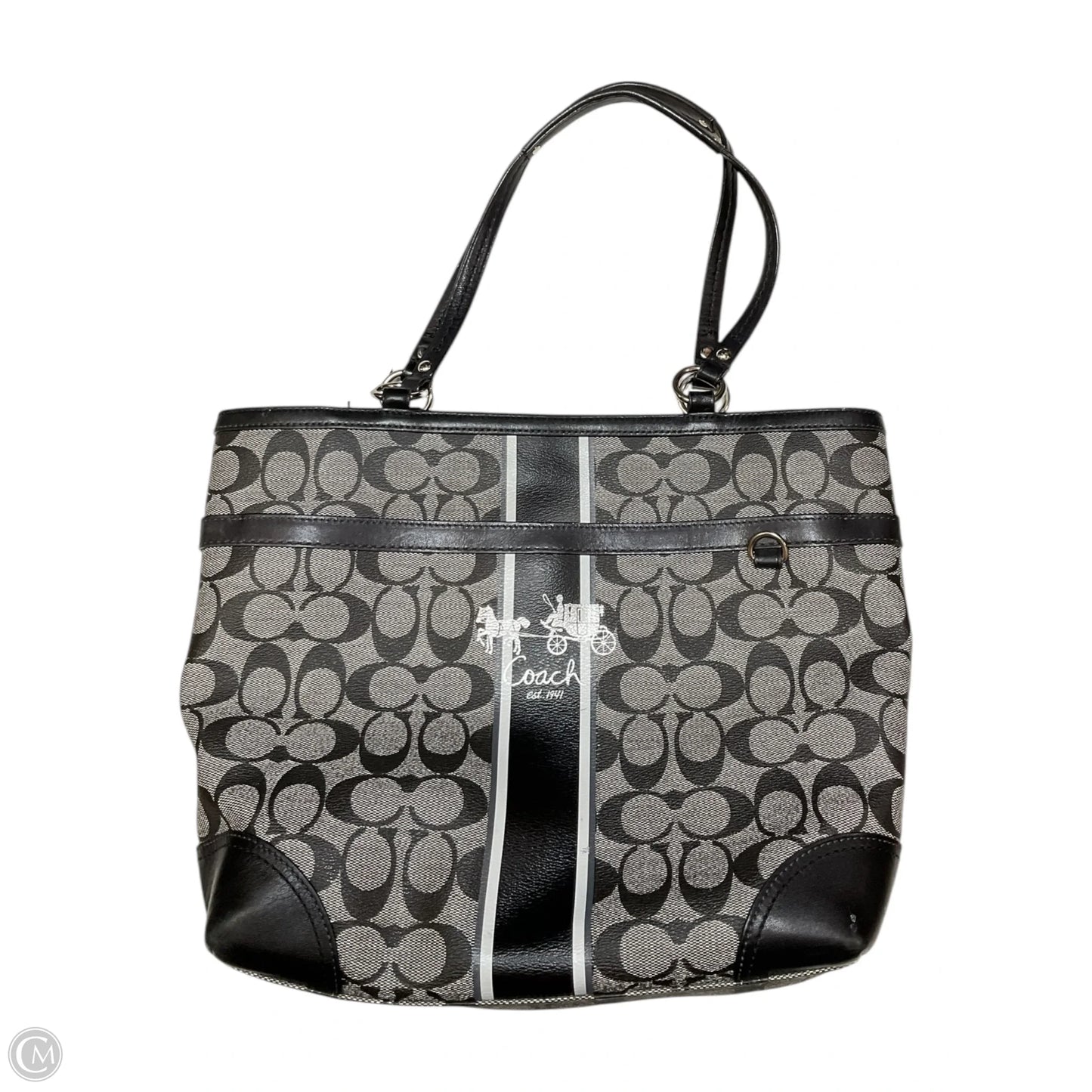 Handbag Designer By Coach, Size: Medium