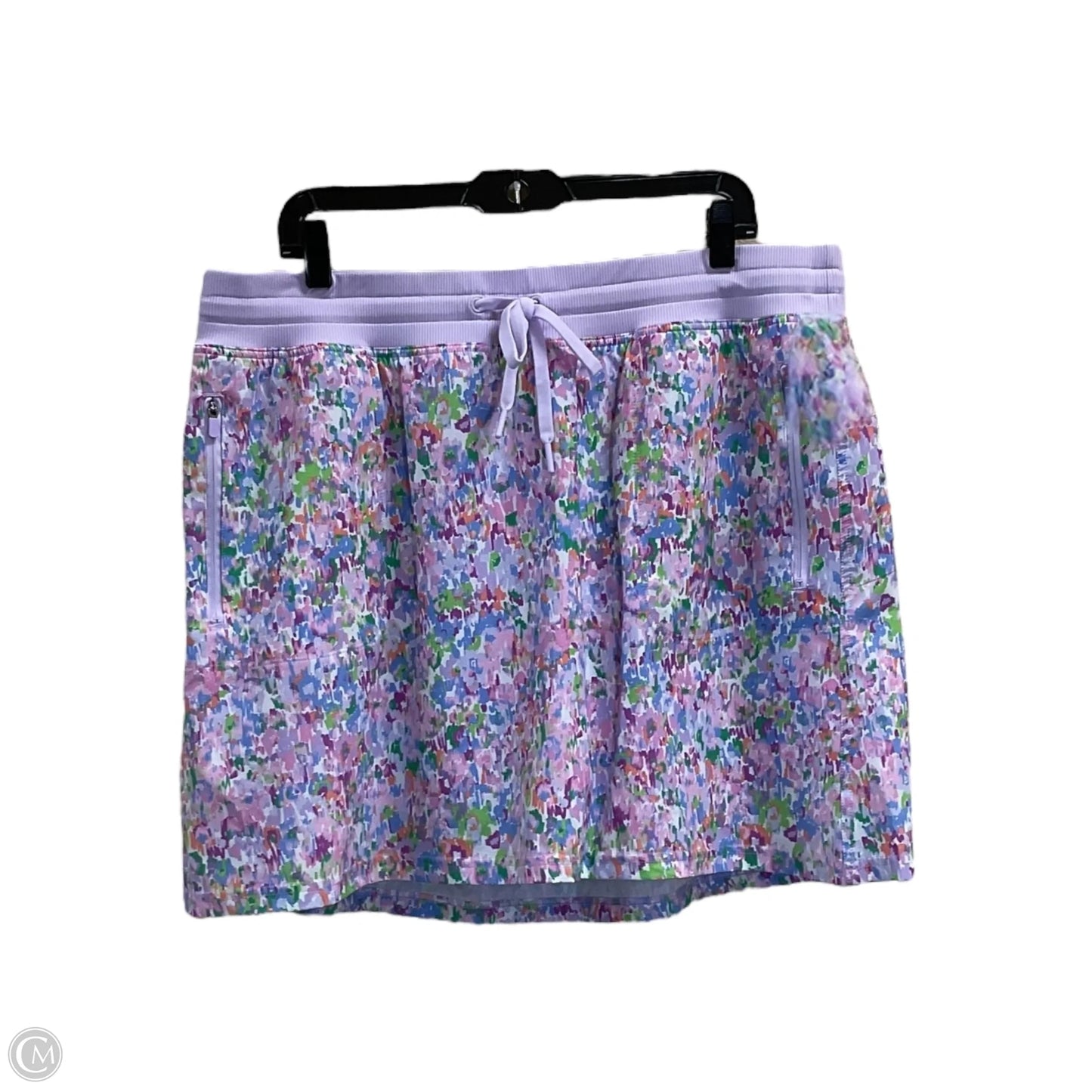 Athletic Skort By Tek Gear In Pink, Size: 1x