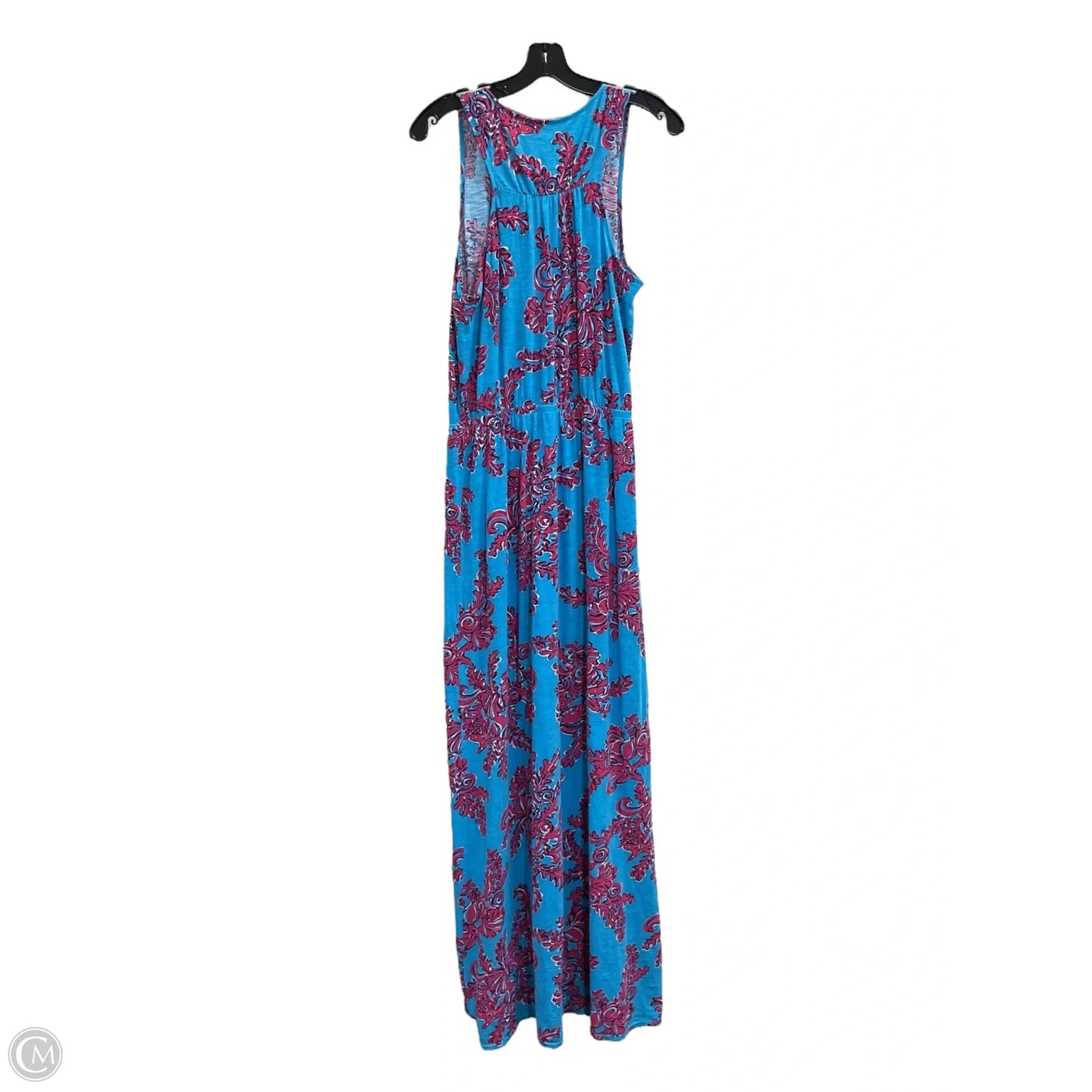 Dress Designer By Lilly Pulitzer In Blue & Red, Size: L