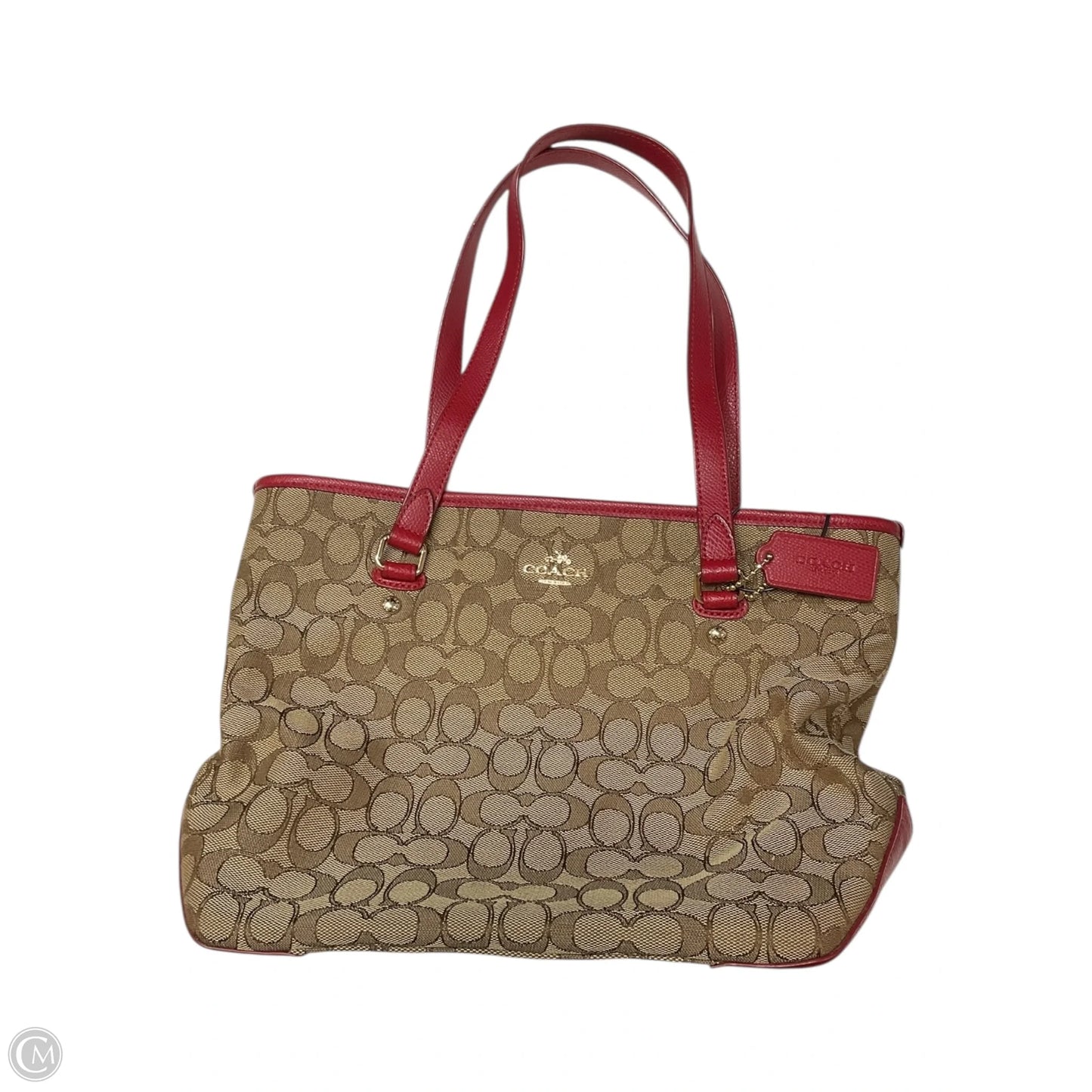 Handbag Designer By Coach, Size: Medium