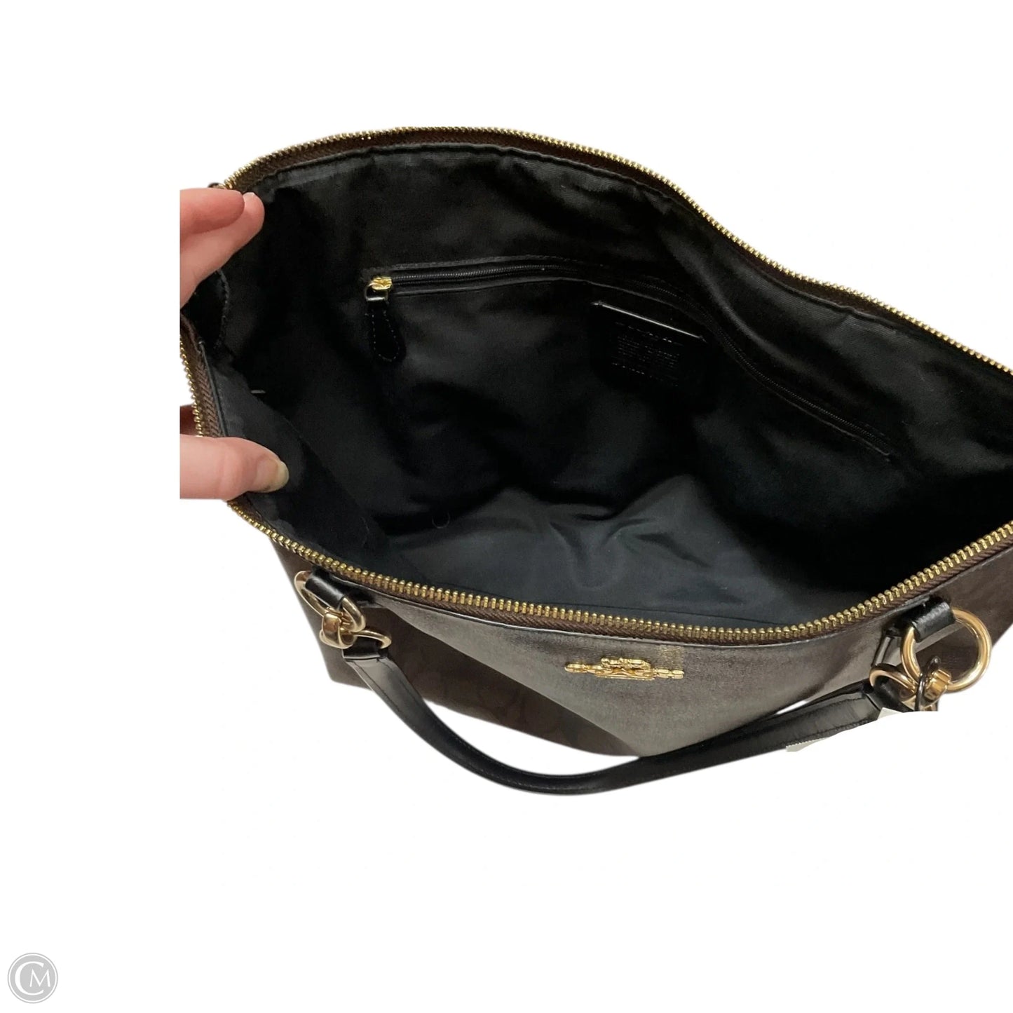 Handbag Designer By Coach, Size: Medium