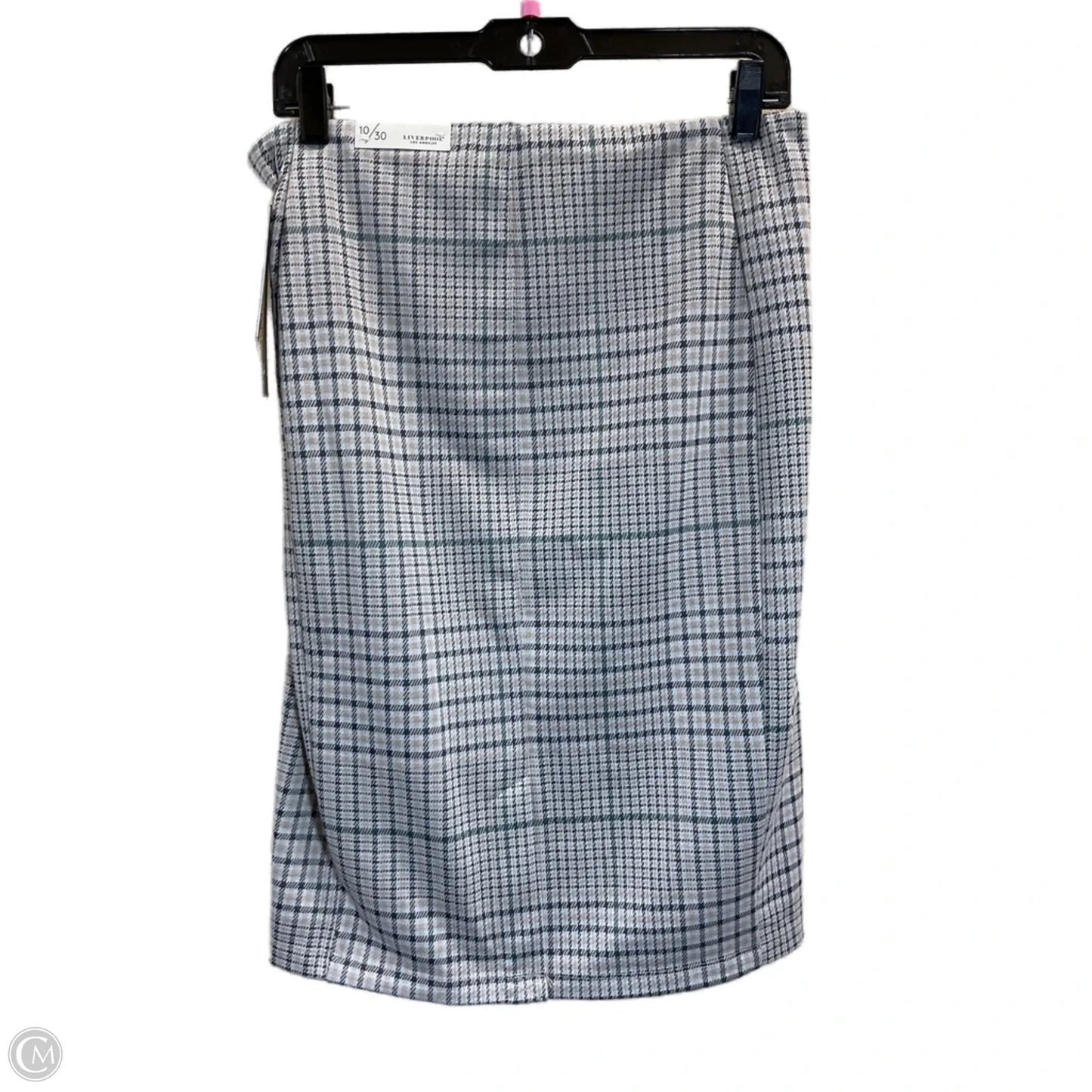 Skirt Midi By Liverpool In Tan, Size: M