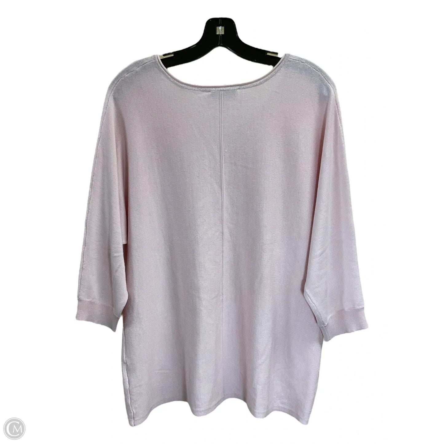 Sweater By Christopher And Banks In Pink, Size: L