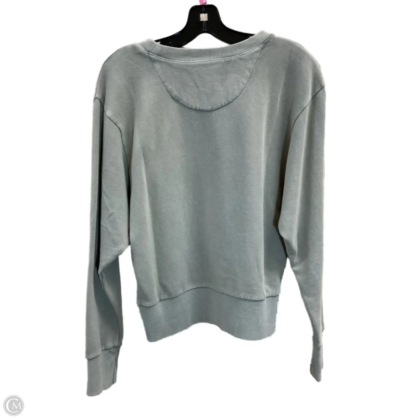 Sweatshirt Crewneck By Maeve In Green, Size: S