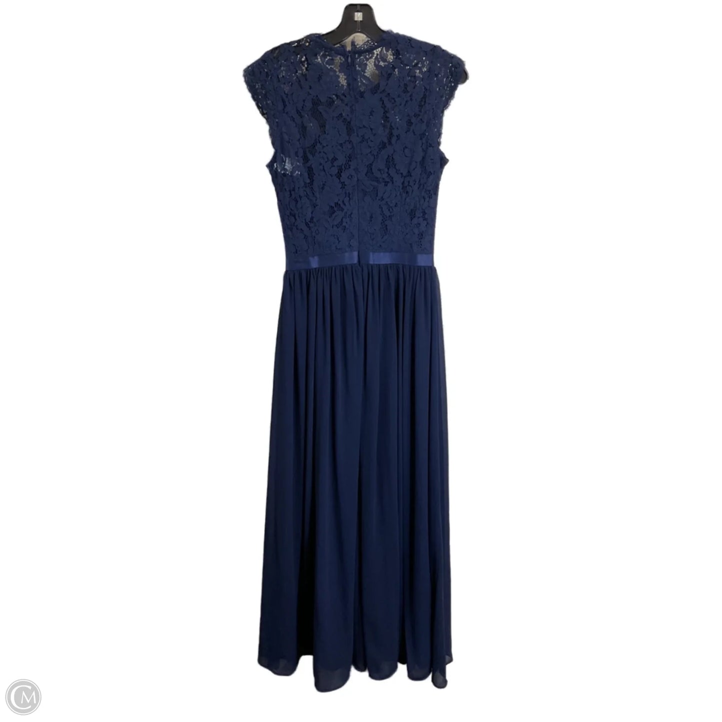 Dress Party Long By Clothes Mentor In Navy, Size: S