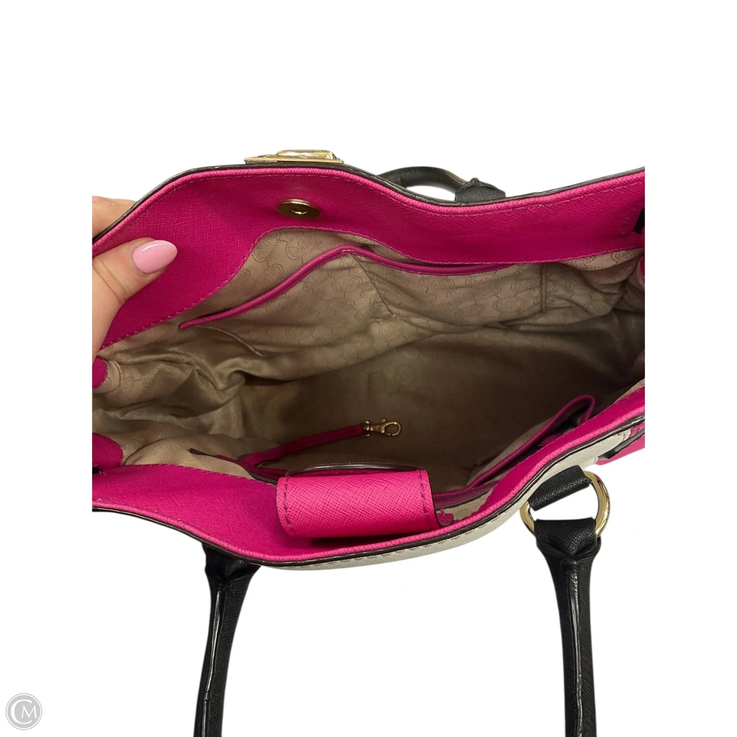 Handbag Designer By Michael Kors, Size: Large