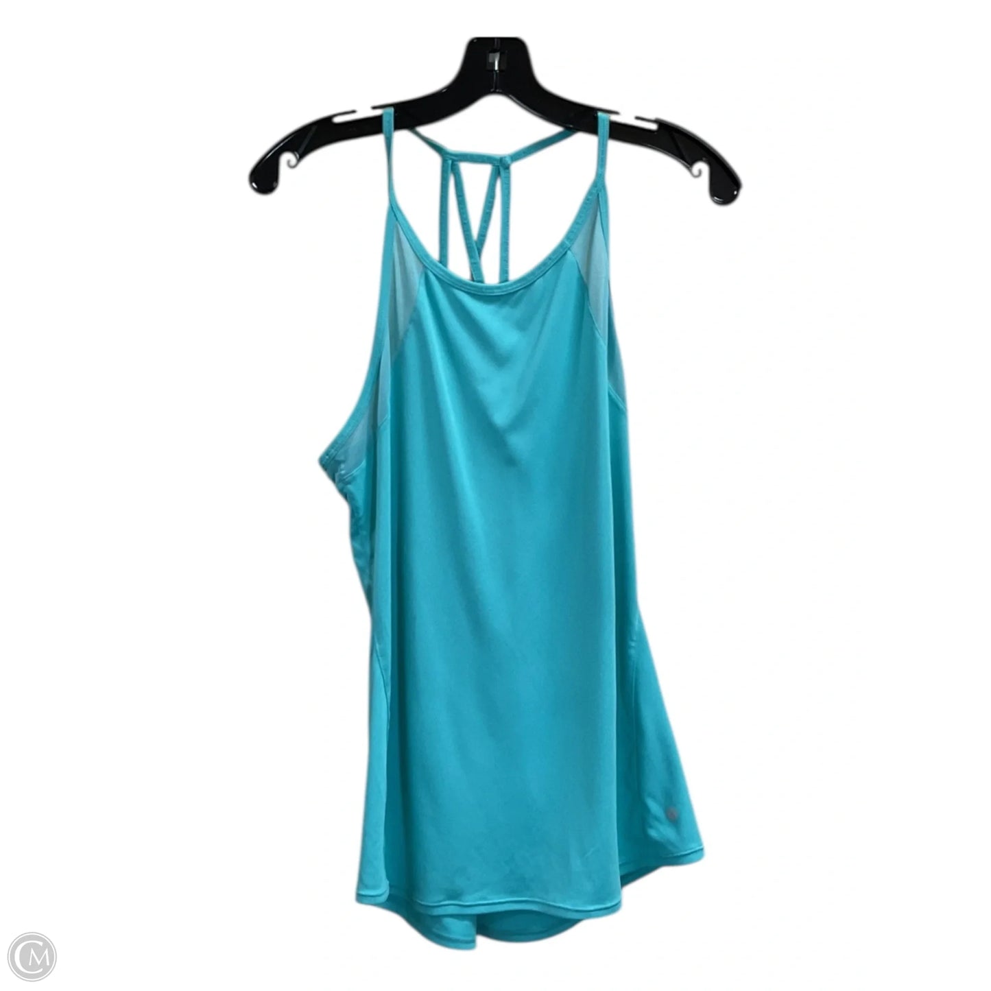Athletic Tank Top By Layer 8 In Teal, Size: M
