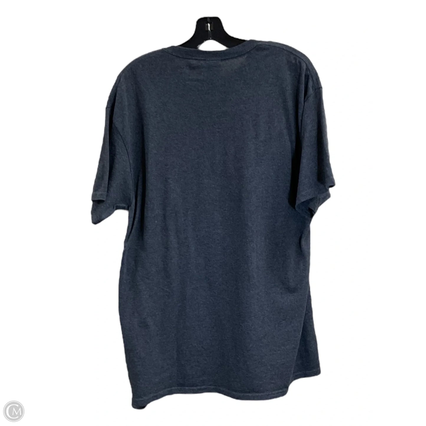 Top Short Sleeve By Clothes Mentor In Grey, Size: L