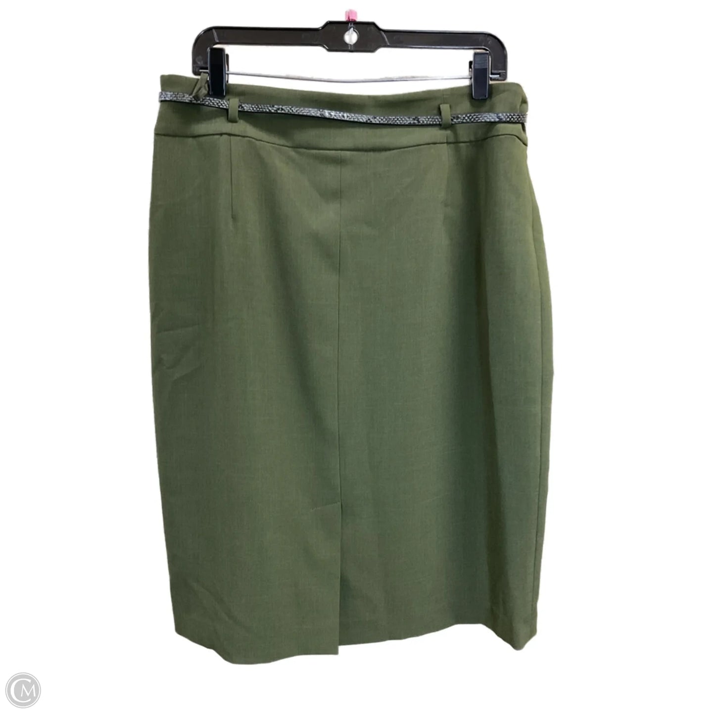 Skirt Midi By Evan-picone In Green, Size: L