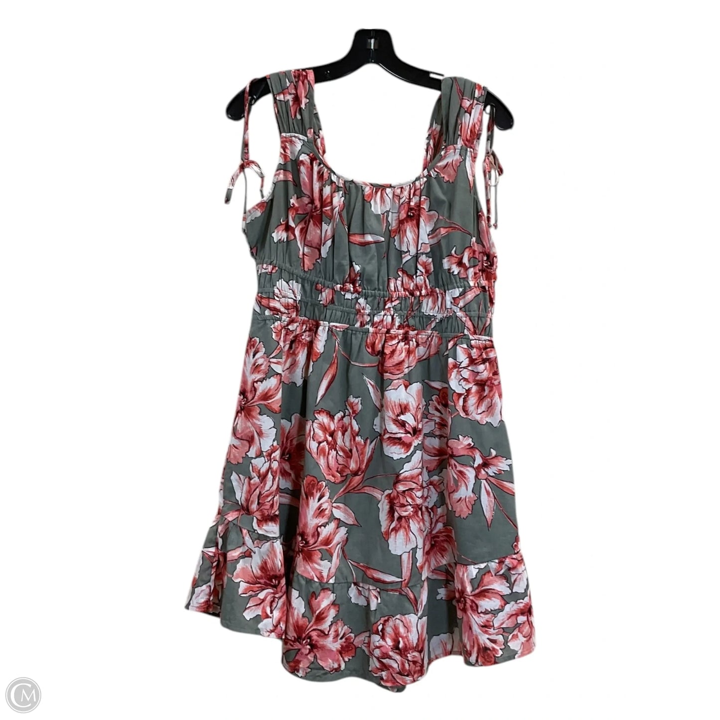 Dress Casual Midi By Maurices In Floral Print, Size: M