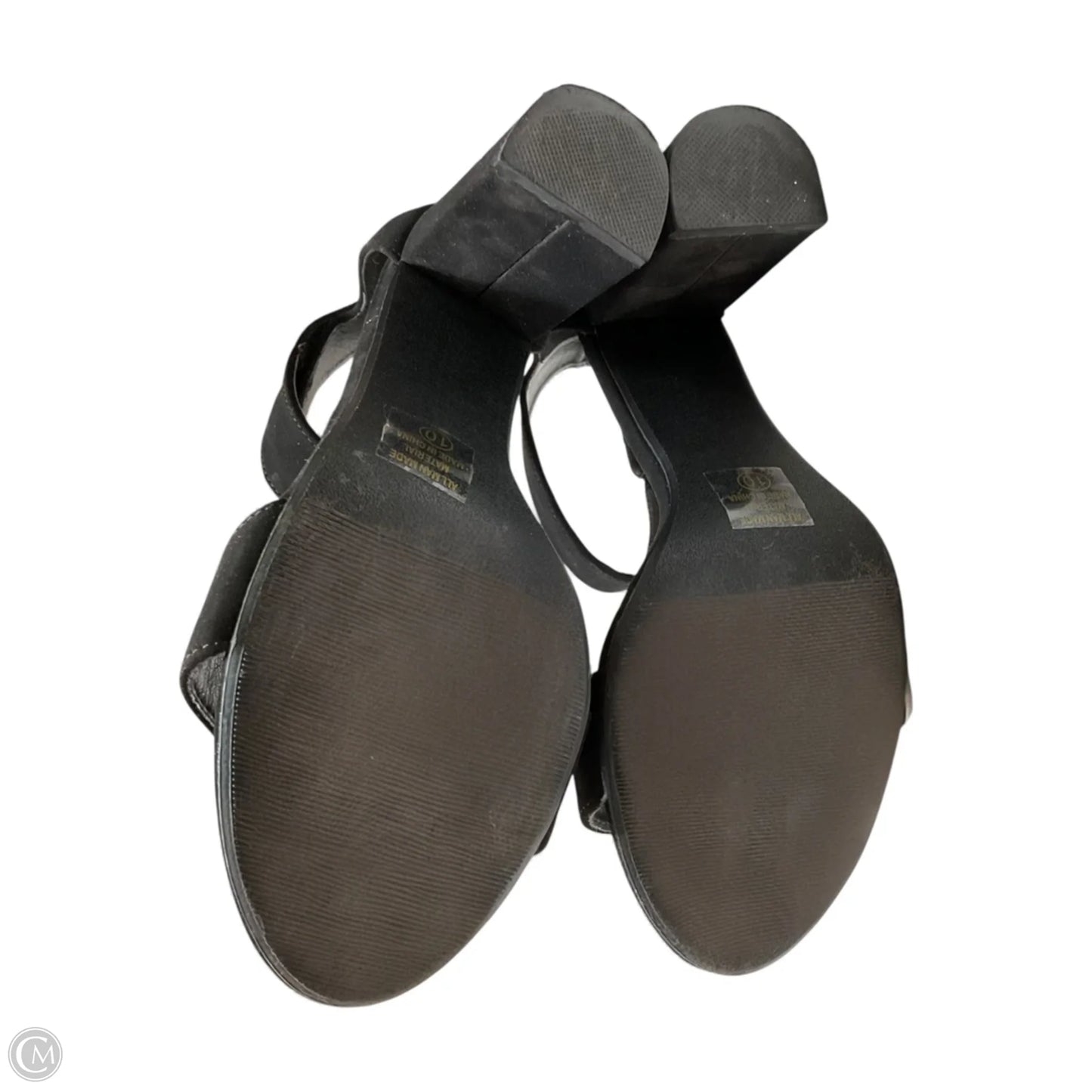 Shoes Heels Platform By Clothes Mentor In Black, Size: 10