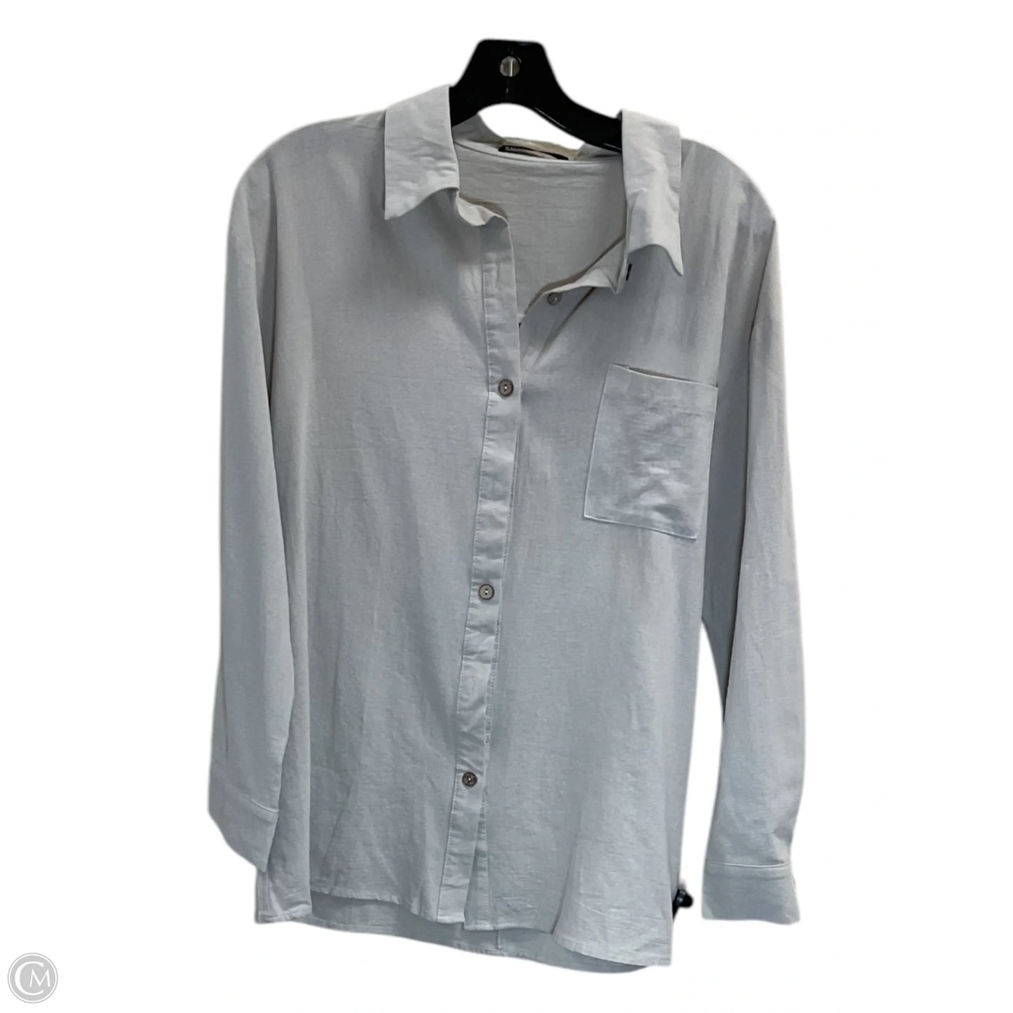 Top Long Sleeve By Shein In Beige, Size: Xs