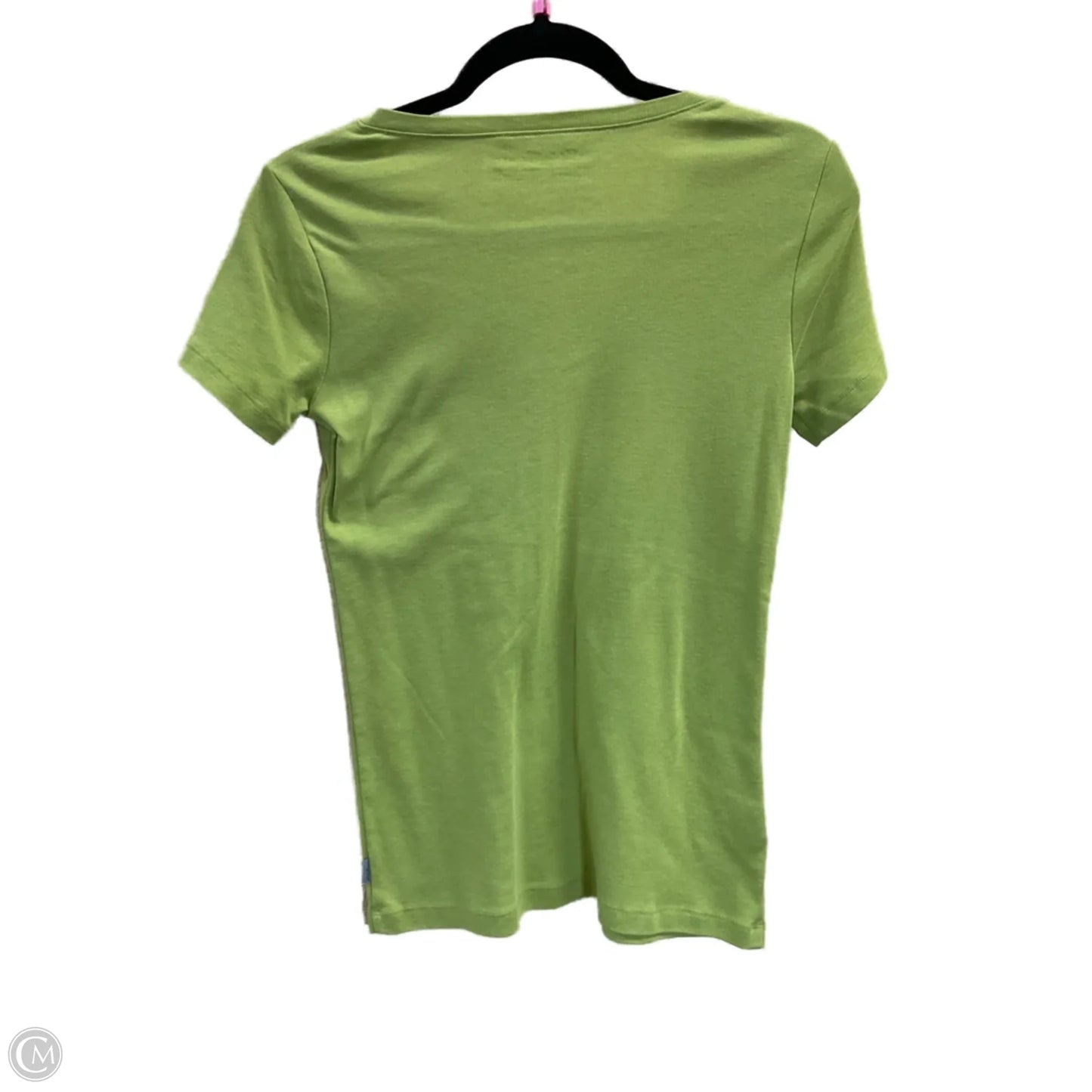 Top Short Sleeve By Eddie Bauer In Green, Size: S