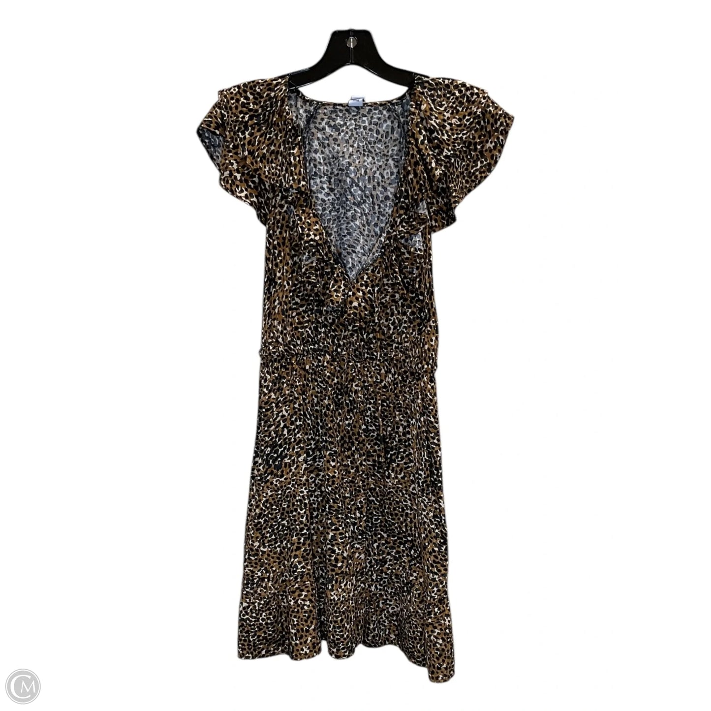 Dress Casual Short By Old Navy In Animal Print, Size: Xs