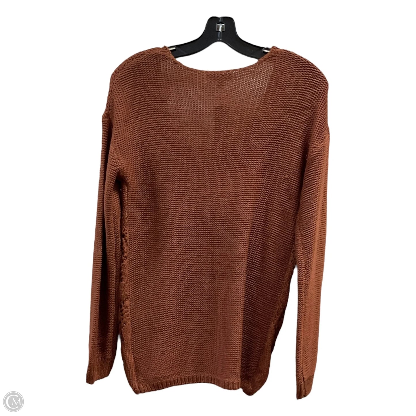 Sweater By Francesca's In Bronze, Size: Xs