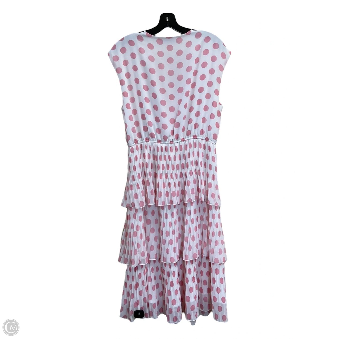 Dress Work By Wdny In Pink & White, Size: Xl