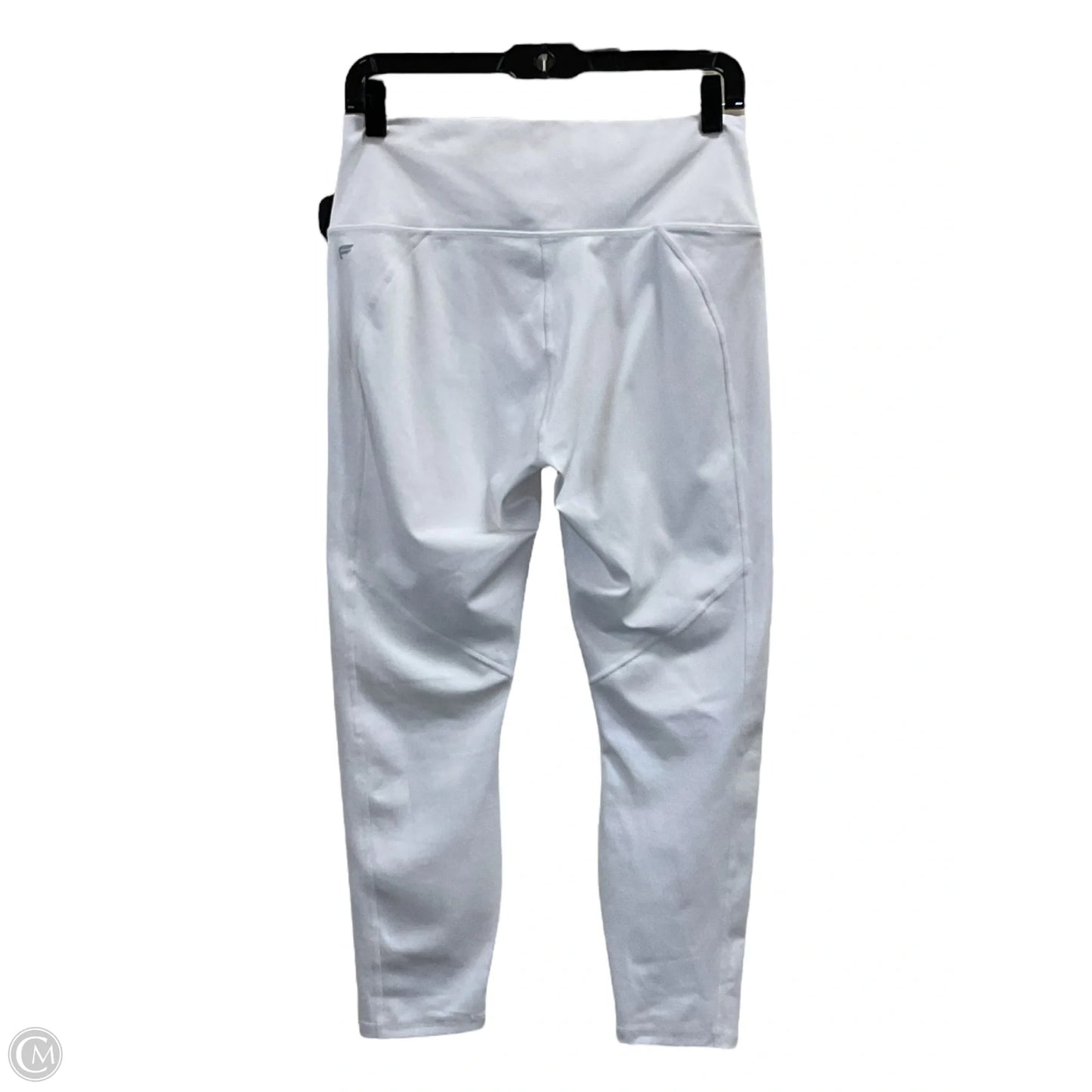 Athletic Leggings By Fabletics In White, Size: L
