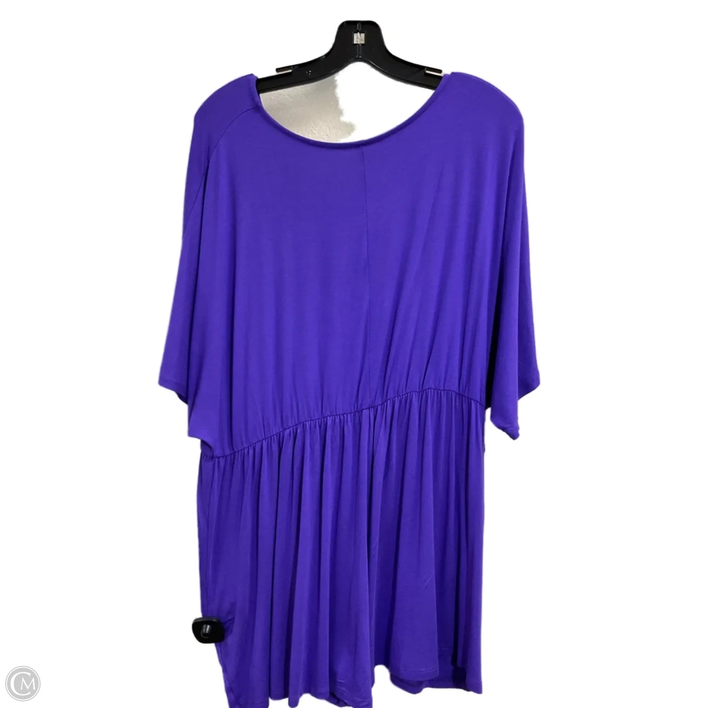 Romper By Emerald In Purple, Size: 2x