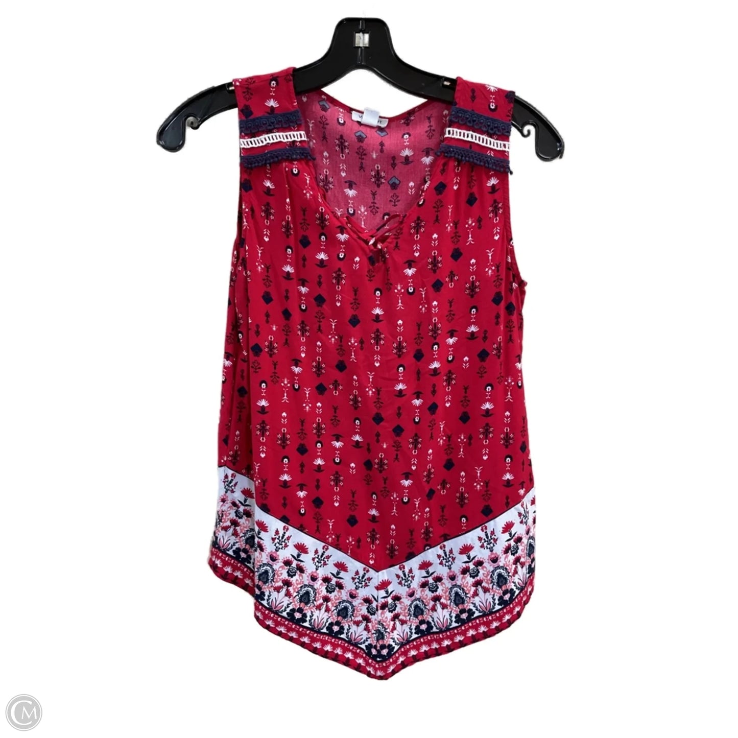 Top Sleeveless By Westport In Red, Size: Xs