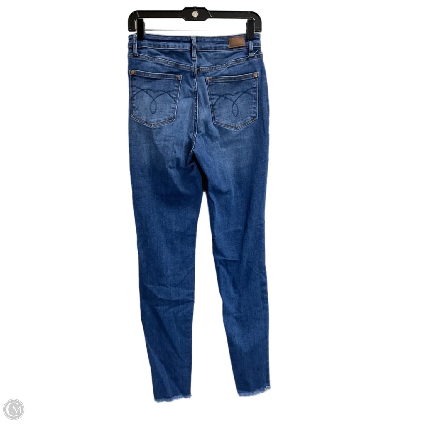 Jeans Skinny By Judy Blue In Blue Denim, Size: 4