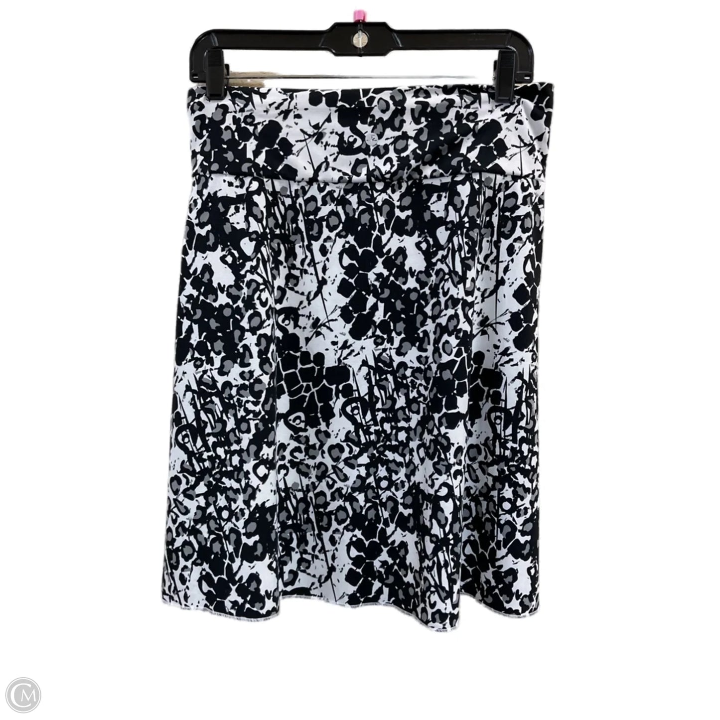 Skirt Midi By Soybu In Black & White, Size: M