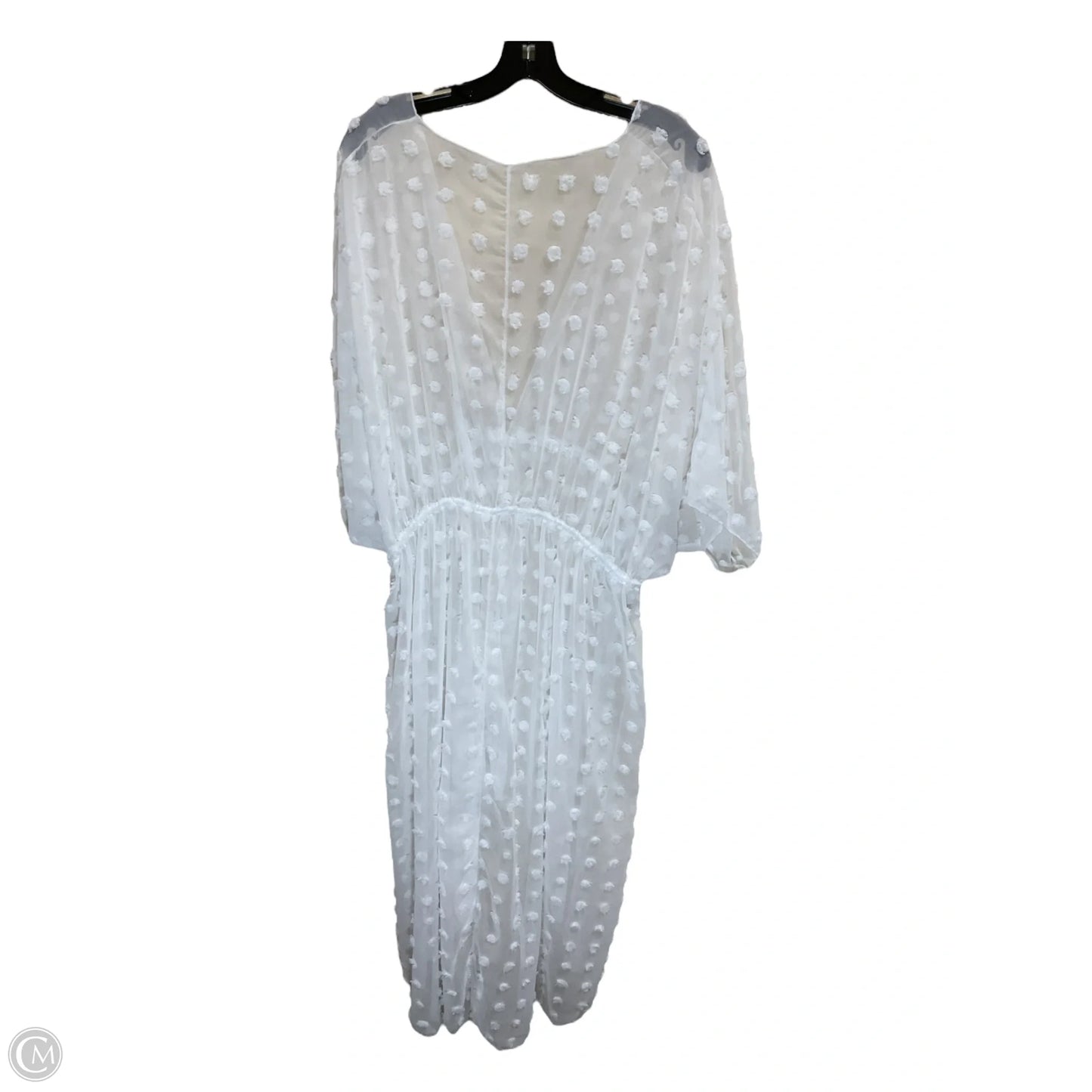 Cardigan By Clothes Mentor In White, Size: 5