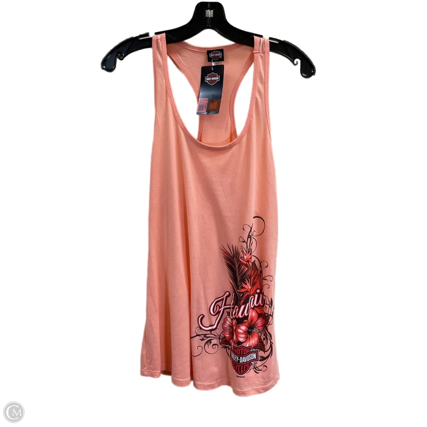 Tank Top By Harley Davidson In Orange, Size: Xl