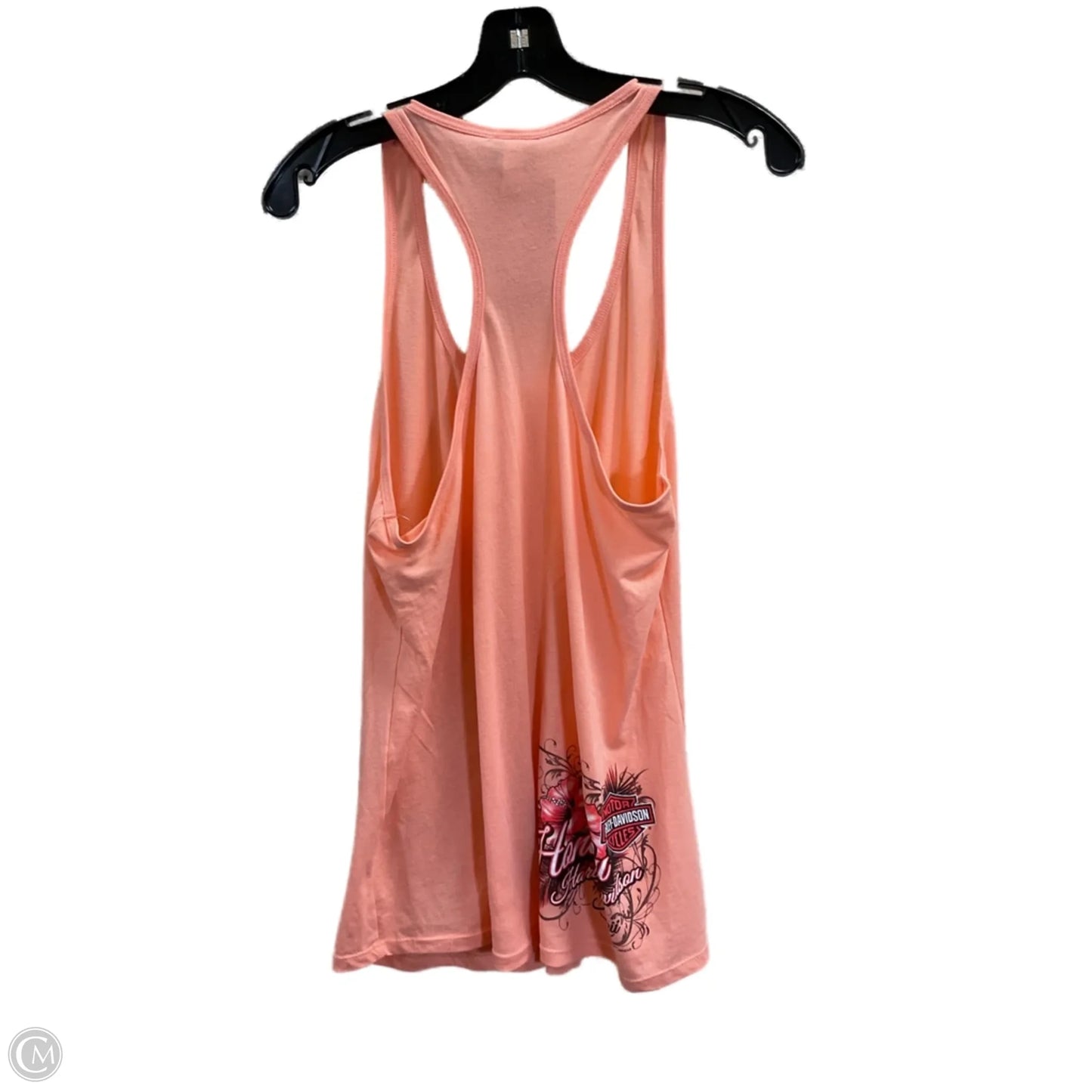 Tank Top By Harley Davidson In Orange, Size: Xl