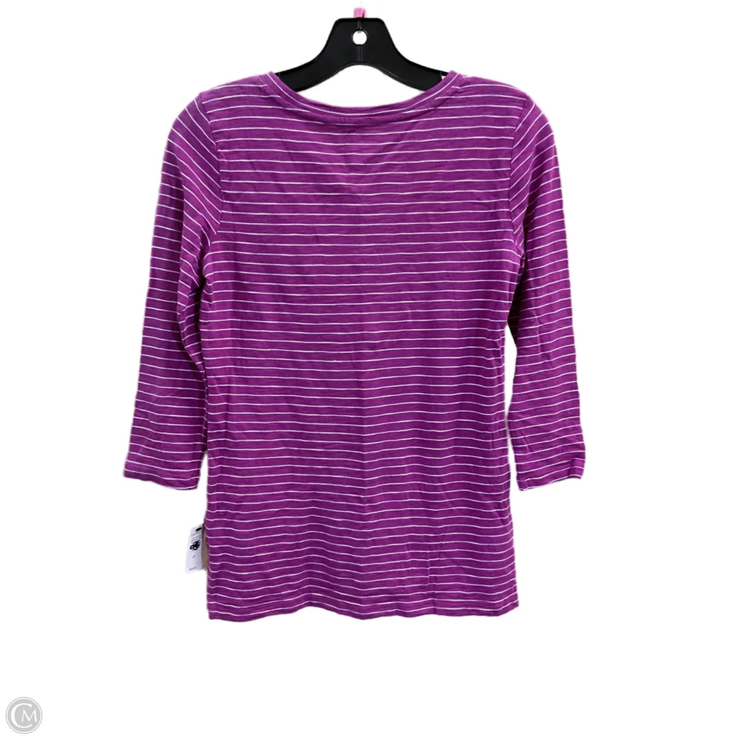 Top Long Sleeve By Talbots In Purple, Size: Sp