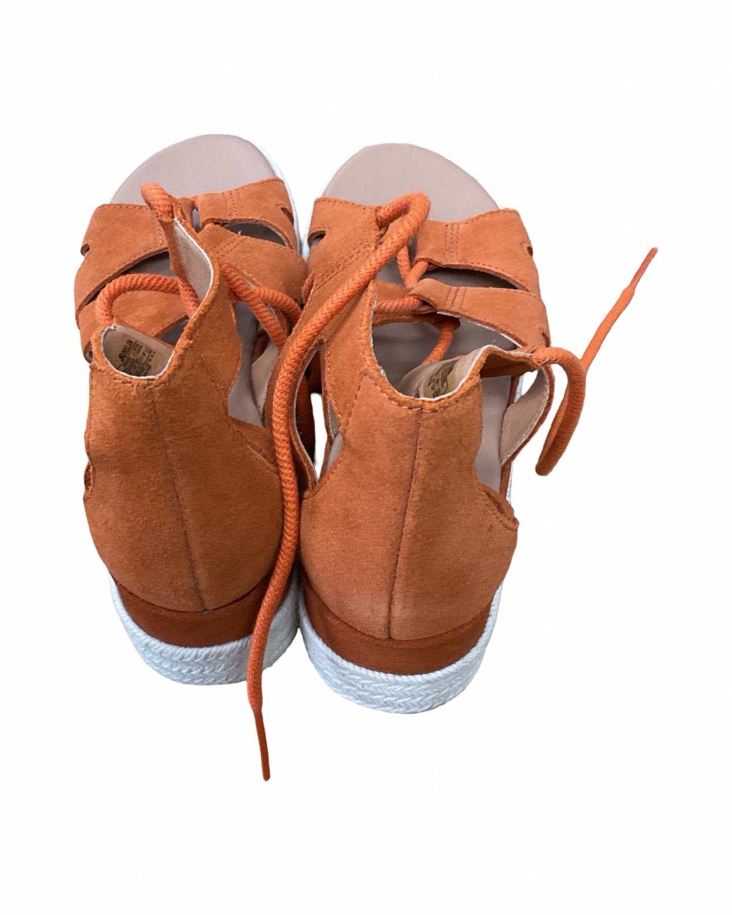 Sandals Heels Platform By Sorel In Orange, Size:7.5