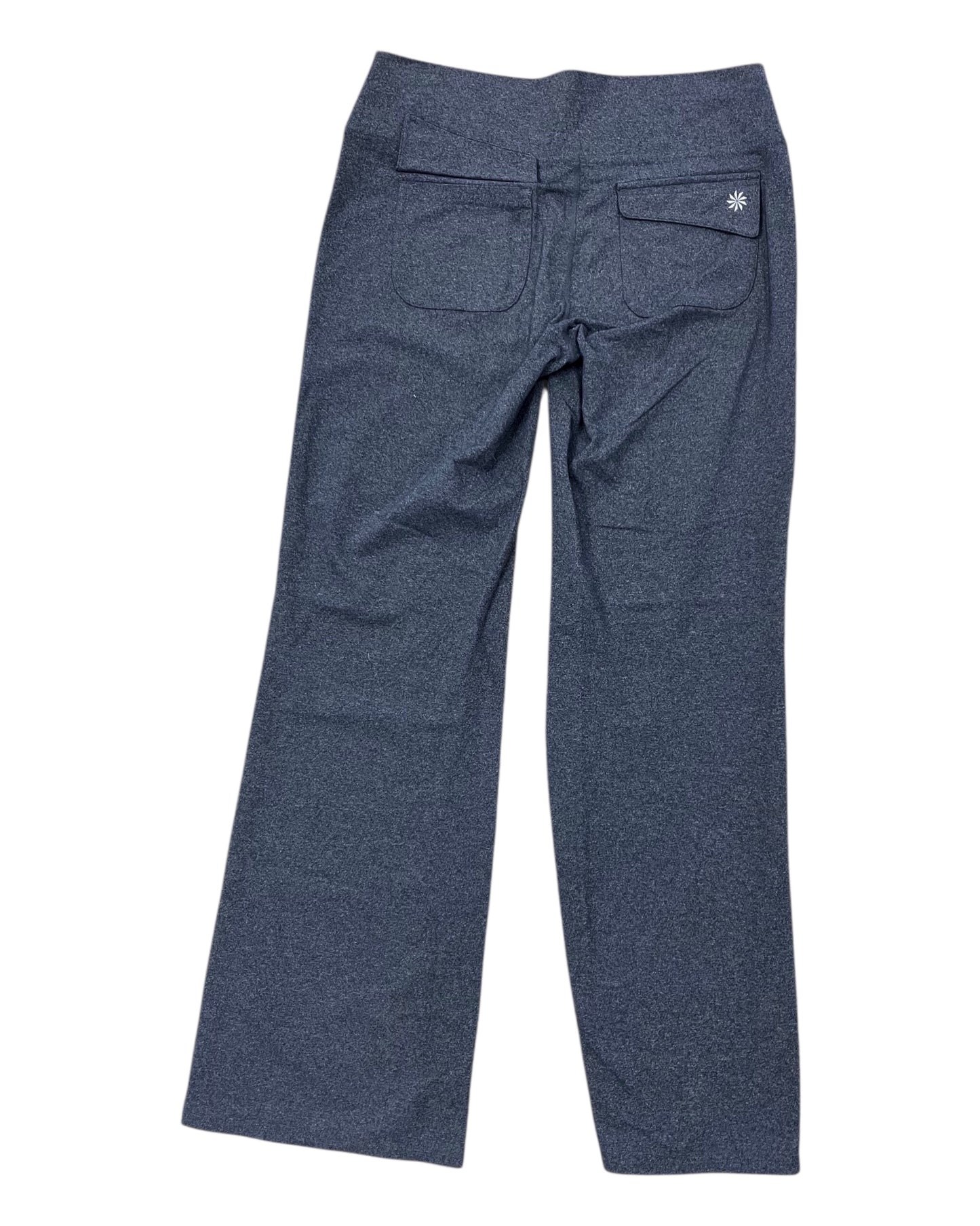 Athletic Leggings By Athleta In Grey, Size:M